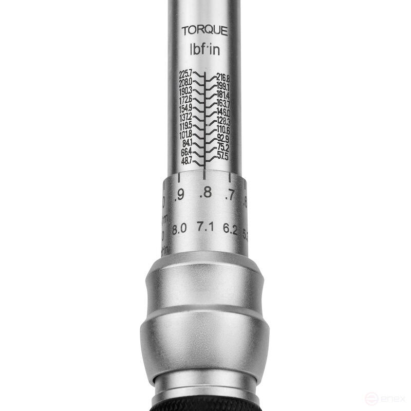 Ключ динамометрический NORGAU Industrial предельный с хвостовиком 9х12, 5-25 Нм, NTW30-025I