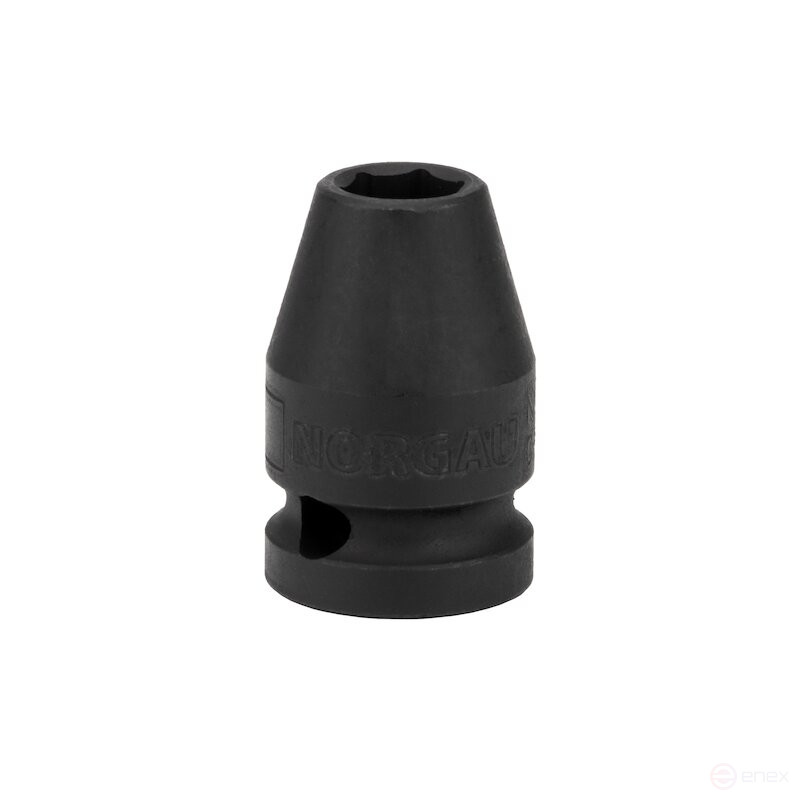 Головка ударная торцевая NORGAU Industrial шестигранная 1/2", 10 мм, N19K-10