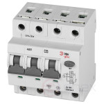 4.5kA Differential current circuit Breaker ERA PRO D32E4C25A10 AD-32 Electronic 3P+N C25 10mA Type A