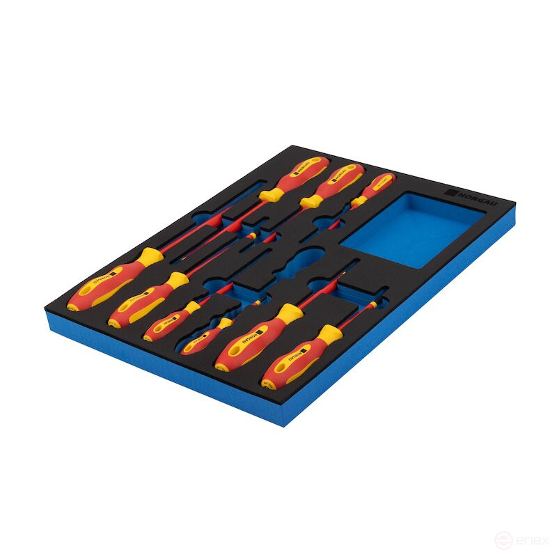 Набор диэлектрических отверток NORGAU Industrial N171-009, 9 предметов