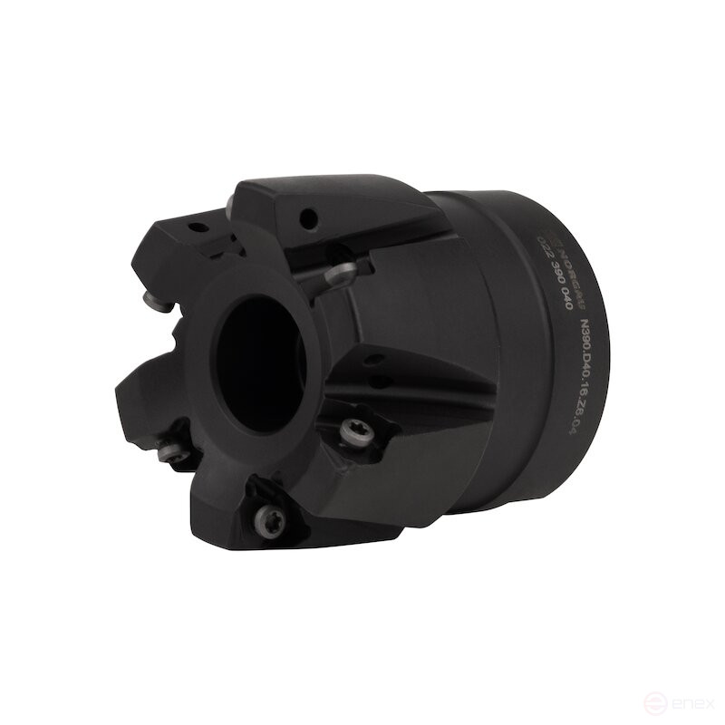 End mill NORGAU industrial with replaceable plates 40 mm, N390.D40.16.Z6.04