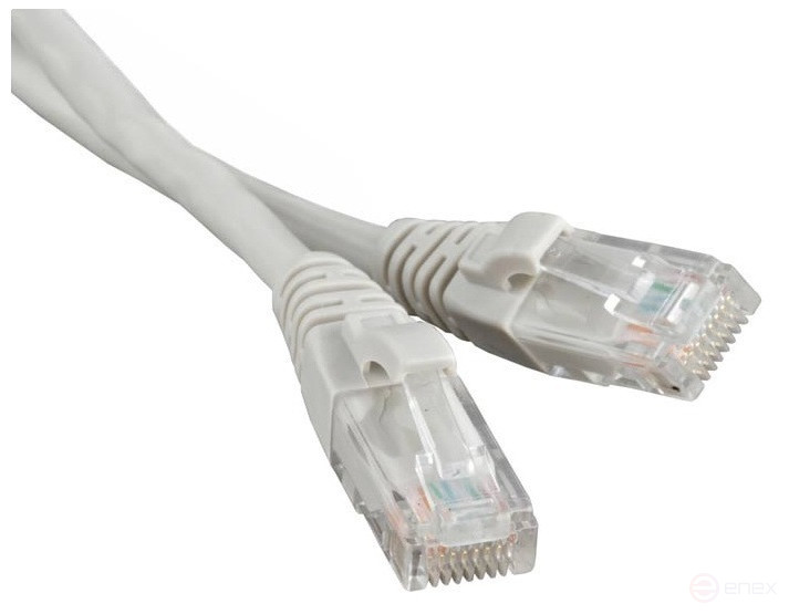 Патч-корд UTP Cat 5E, RJ45, 7,5 m (серый)