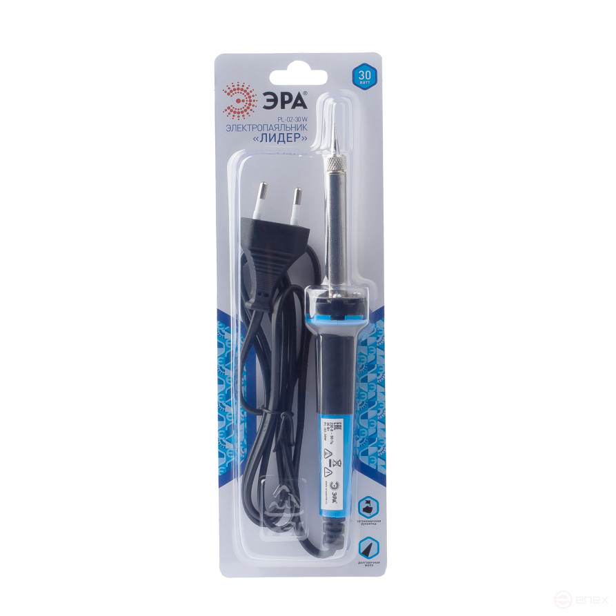 PL-02-30 W Soldering Iron ERA Leader with 2-component handle, Long life tip 230 V 30 W