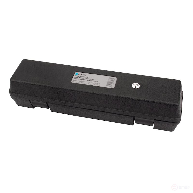 Ключ динамометрический NORGAU Industrial стрелочный 1/4", 1.2-6.0 Нм, NDTW11-6