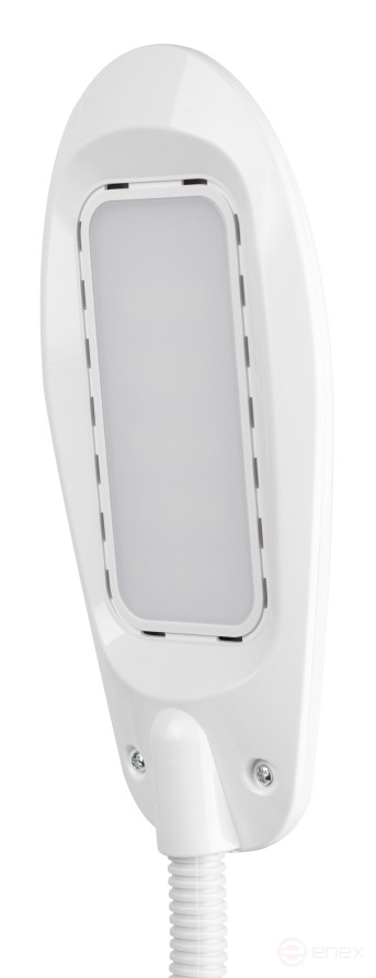 Настольный светильник ЭРА NLED-478-8W-W светодиодный на прищепке белый
