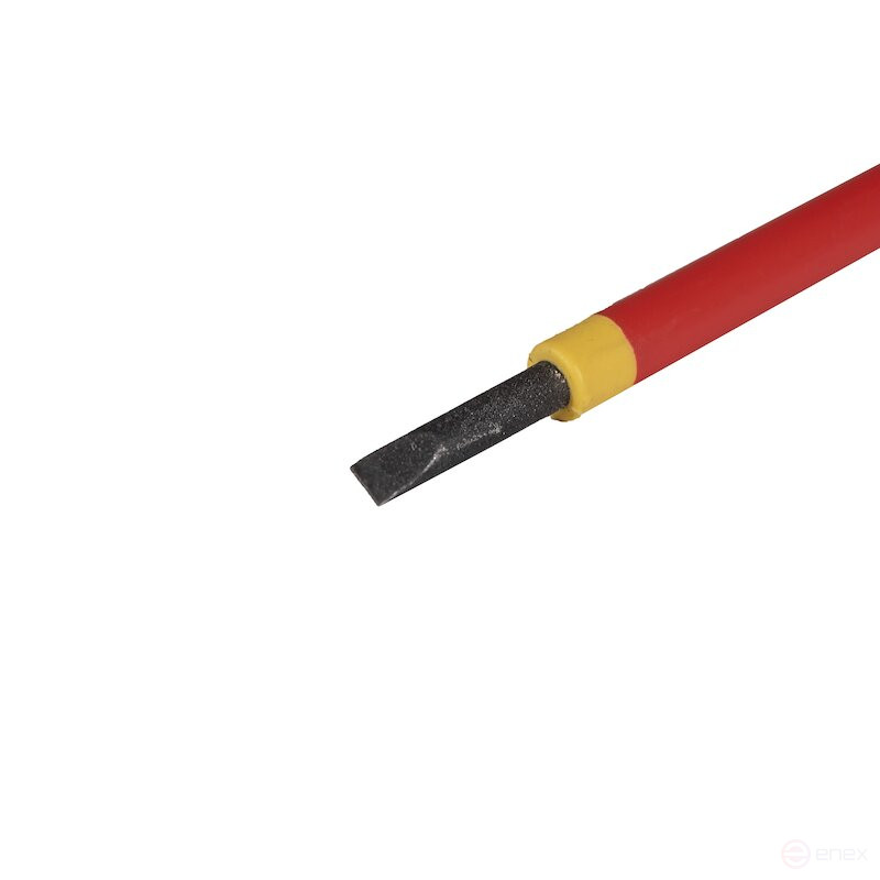 Отвертка диэлектрическая NORGAU Industrial шлицевая 3.0х100 мм, N171