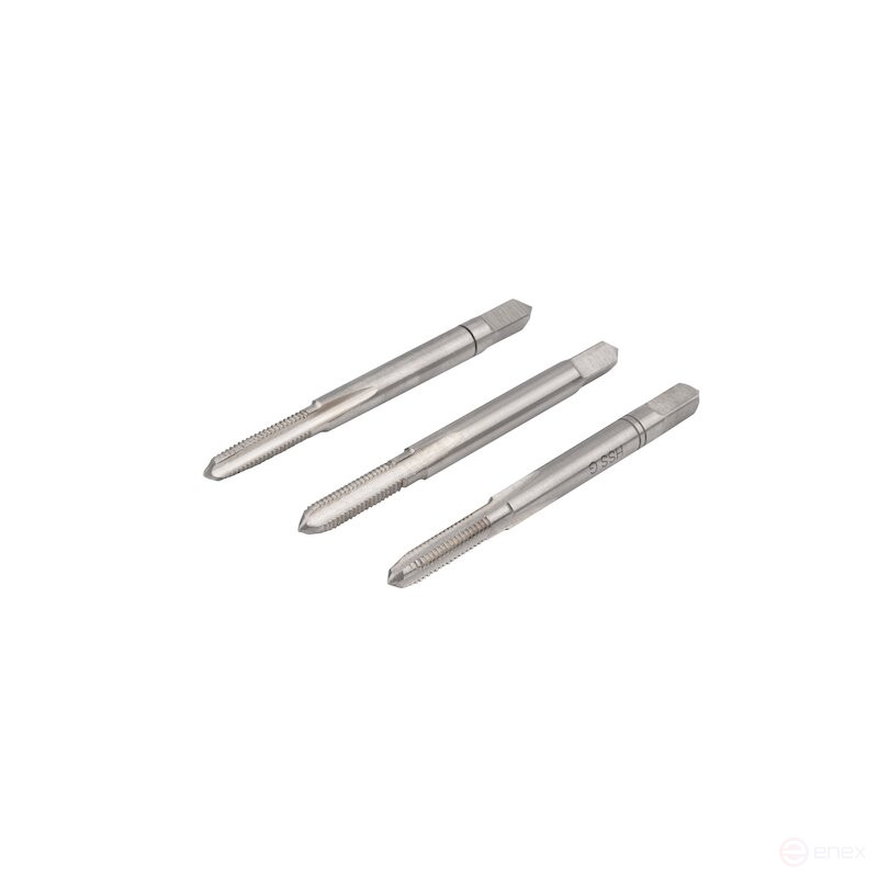 Комплект ручных метчиков NORGAU Industrial M3.5, HSS, 3 предмета