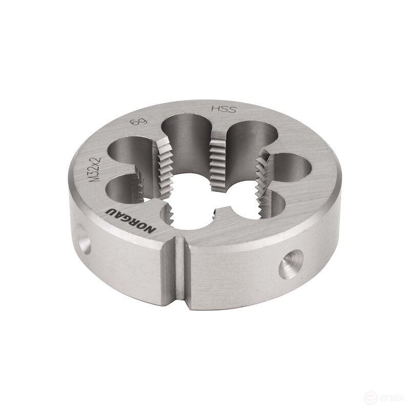 Плашка NORGAU Industrial по металлу MF32x2.0 мм, HSS