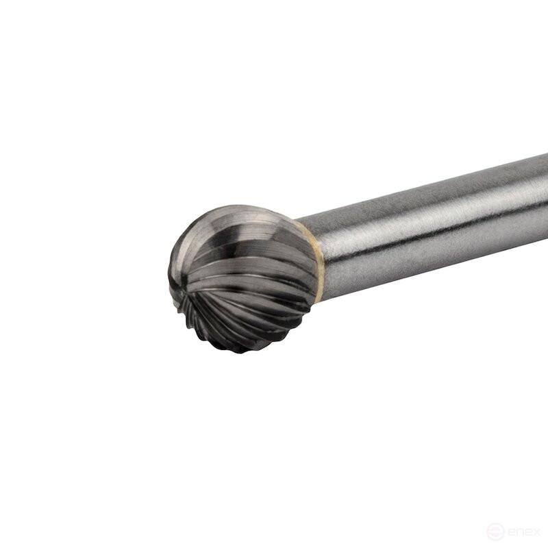 Carbide borehole NORGAU Industrial spherical 10 mm, shape D, SCM