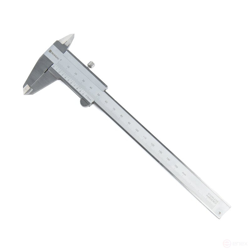 Штангенциркуль нониусный NORGAU Industrial 0-150 мм, NCV-1505