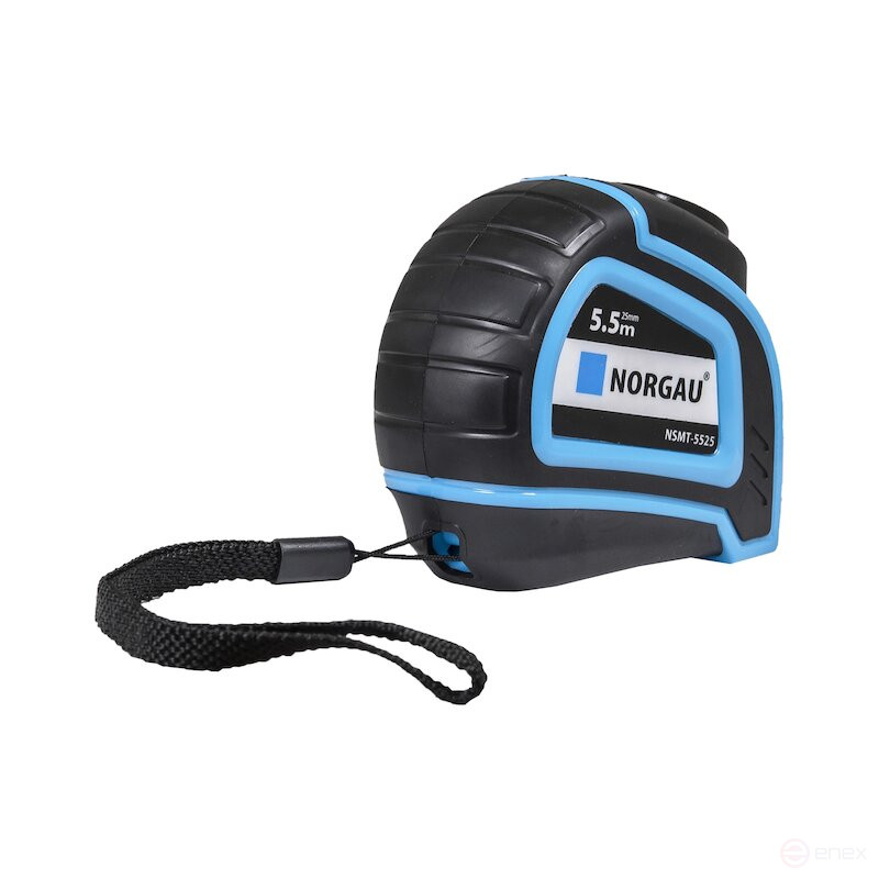 Рулетка измерительная NORGAU Industrial, 5.5 м х 25 мм, NSMT-5525
