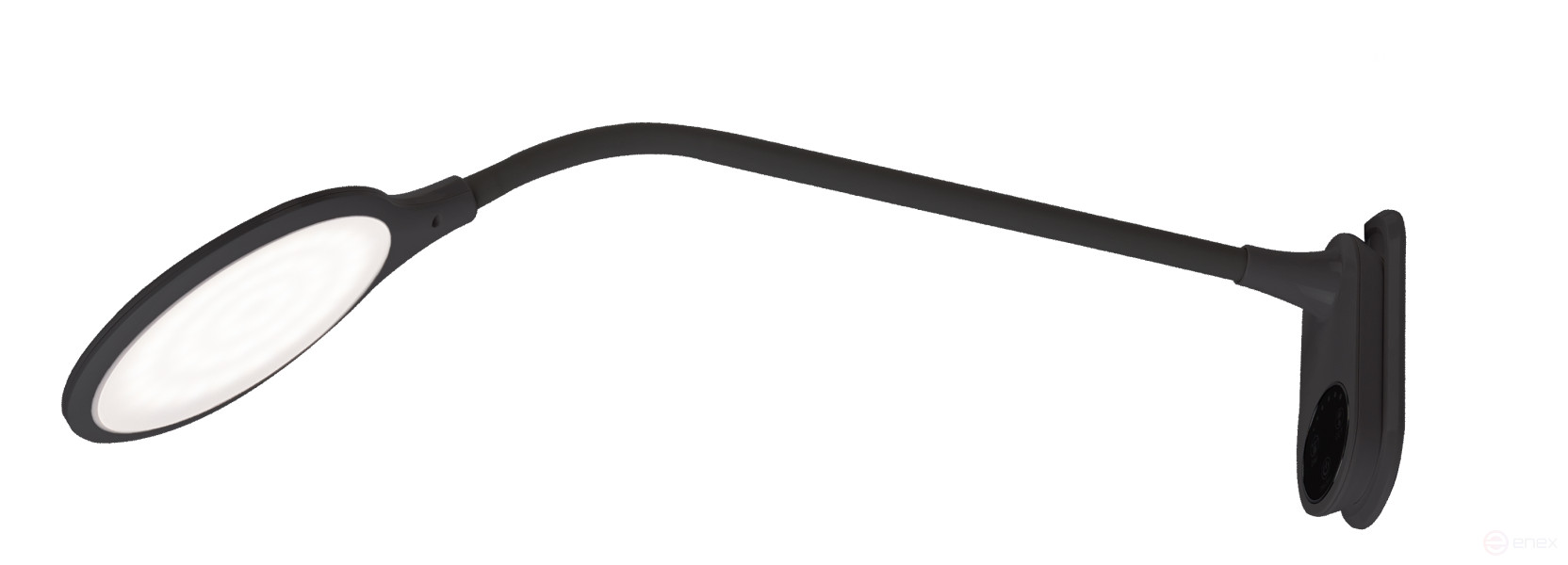 Настольный светильник ЭРА NLED-498-10W-BK светодиодный сo съемным основанием черный