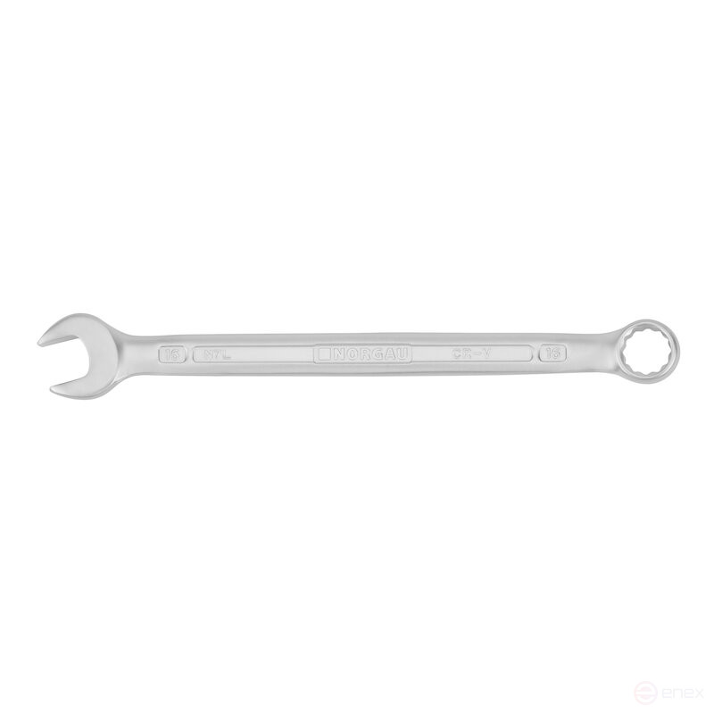 Ключ гаечный комбинированный удлинённый NORGAU Industrial 16, N7L-16