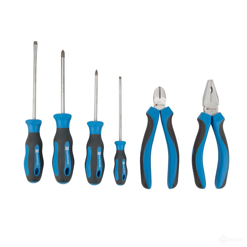 Set of tools NORGAU Industrial NPS-SET-PS1, 6 items