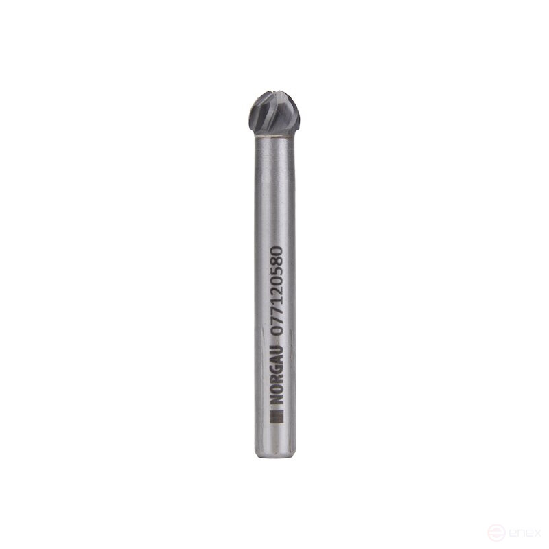 Borehole carbide NORGAU Industrial spherical 8 mm, shape D, ALU
