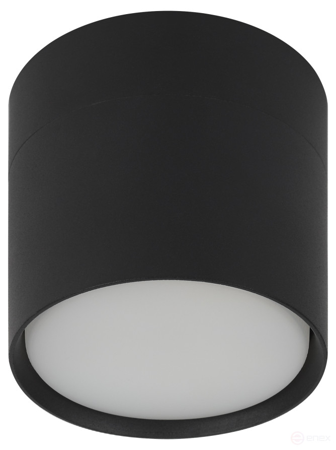 Светильник настенно-потолочный спот ЭРА OL12 GX53 SBK под лампу GX53 черный