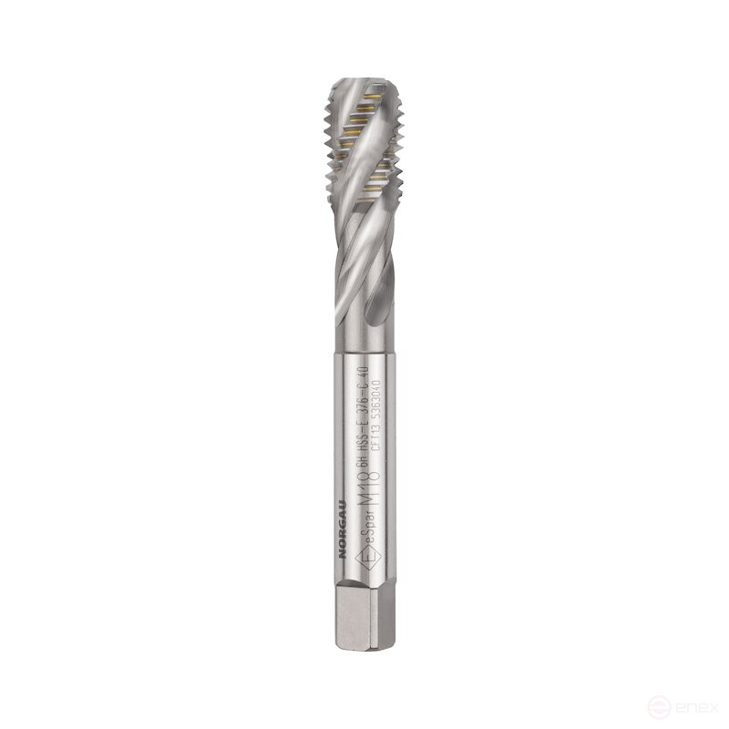 Machine tap NORGAU Industrial for blind holes M18, form C, HSS-E