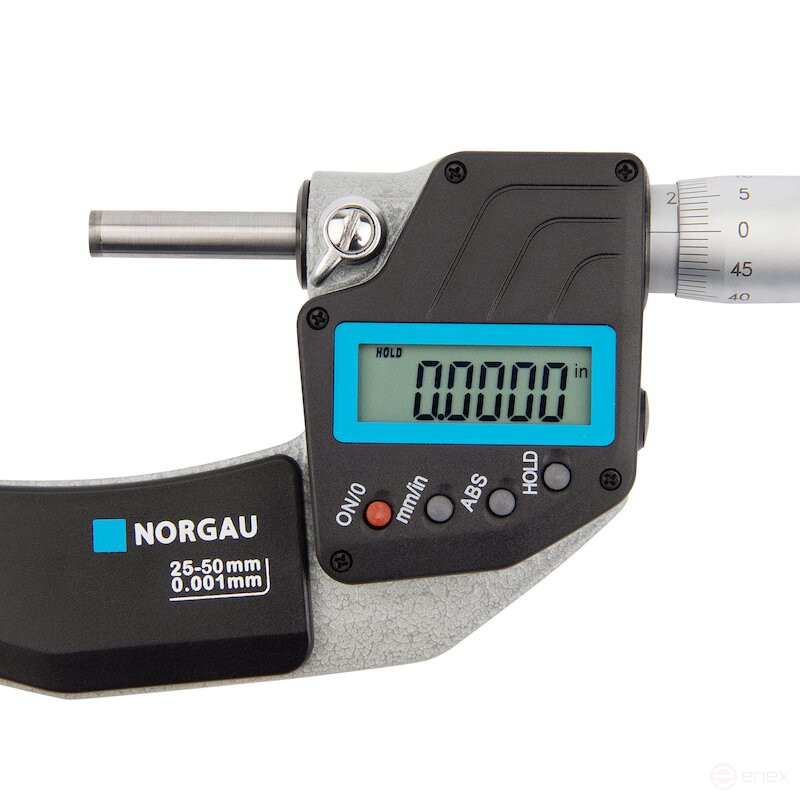 Digital micrometer NORGAU Industrial 25-50 mm, NMD-5065D