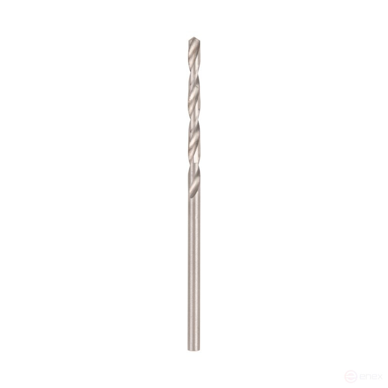 Сверло спиральное NORGAU Industrial по металлу 2 мм, Z2, HSS-E