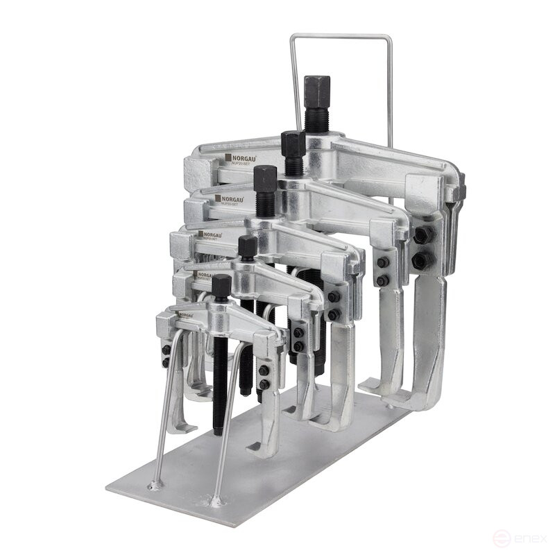 Set of universal pullers NORGAU Industrial 5 pieces, NUP20-SET1-5