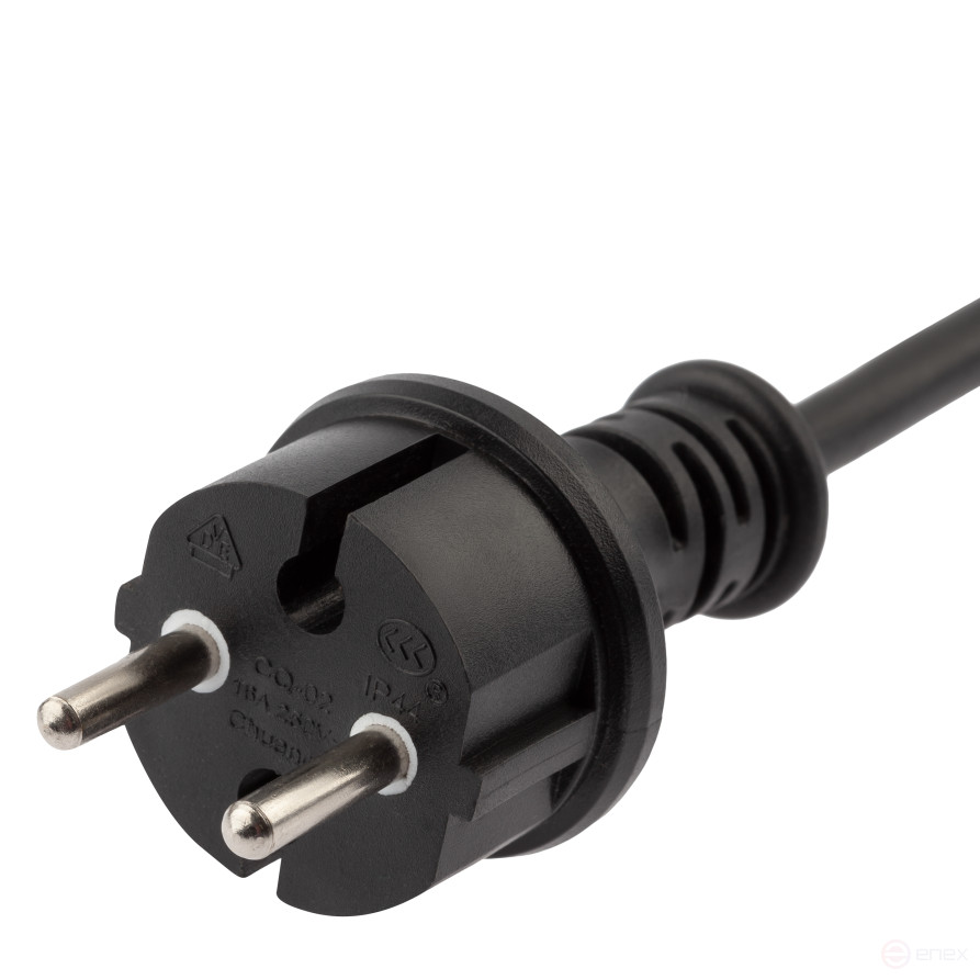 ERA ERAPS-K800 Power Cord for Garlands IP65 800W 6A Rubber Black