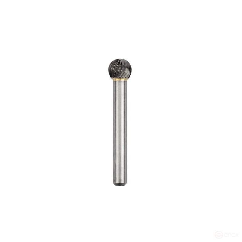 Carbide borehole NORGAU Industrial spherical 10 mm, shape D, SCM