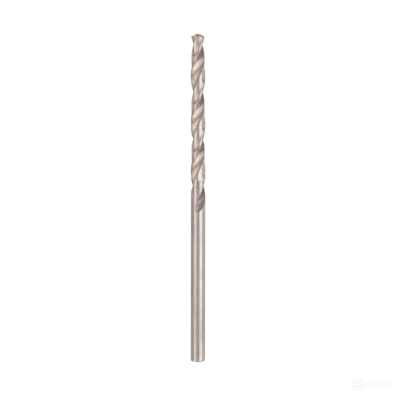 Сверло спиральное NORGAU Industrial по металлу 2.5 мм, Z2, HSS-E