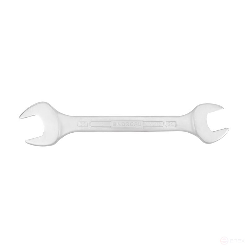 Ключ гаечный рожковый NORGAU Industrial двусторонний 32х36 мм, N6-32х36