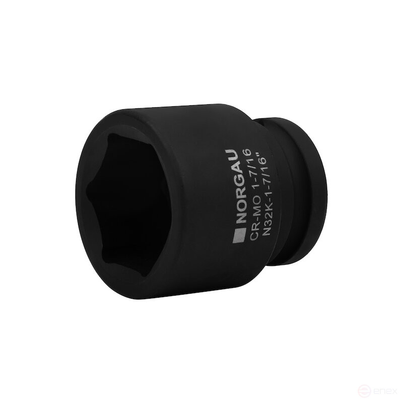 Головка торцевая ударная NORGAU Industrial шестигранная 3/4", 1.7/16", N32K-1.7/16