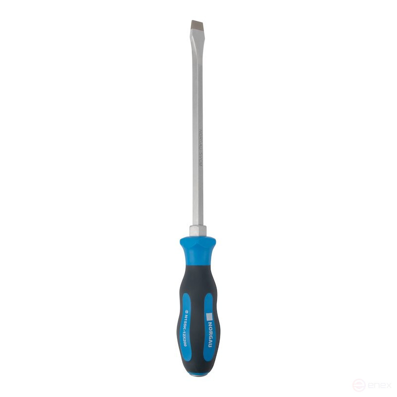 Slotted screwdriver NORGAU Industrial with impact tip 12 mm, N155K