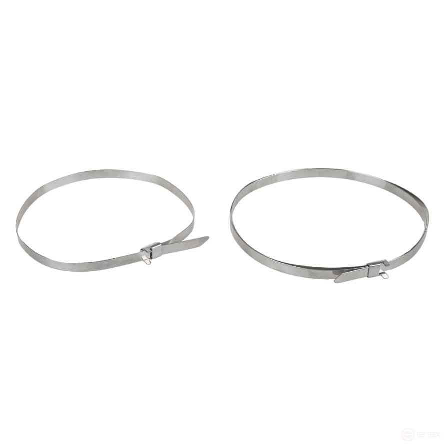 Belt Tire Collar Clamps Set L=306.740mm W4-304 2 pcs ARNEZI A0902522