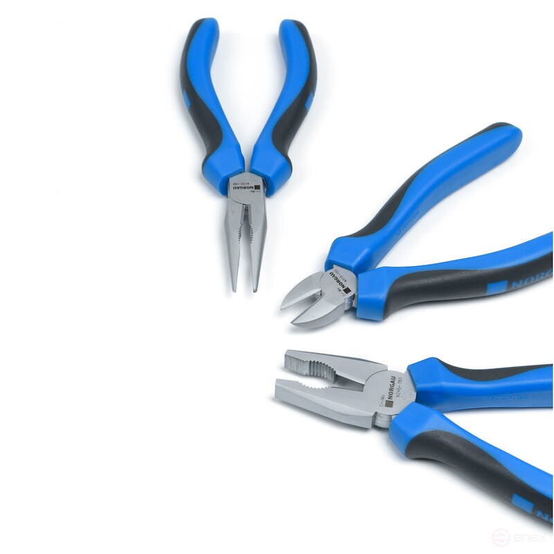 Набор губцевого инструмента NORGAU Industrial NPS-246TL, 3 предмета