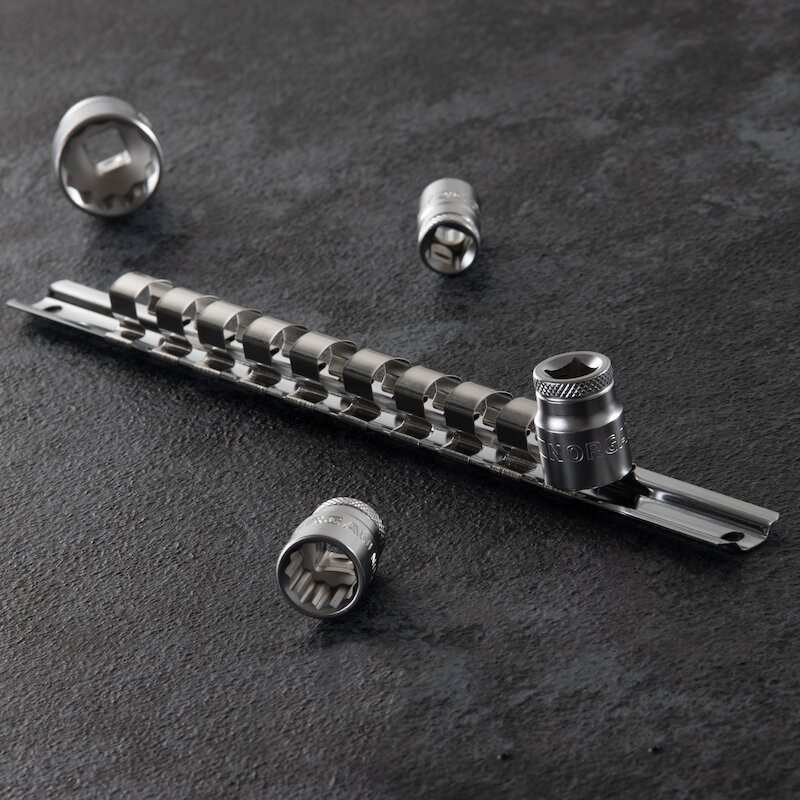 Ten-head rack 1/2" NORGAU Industrial, 290 mm, NVHM19-10