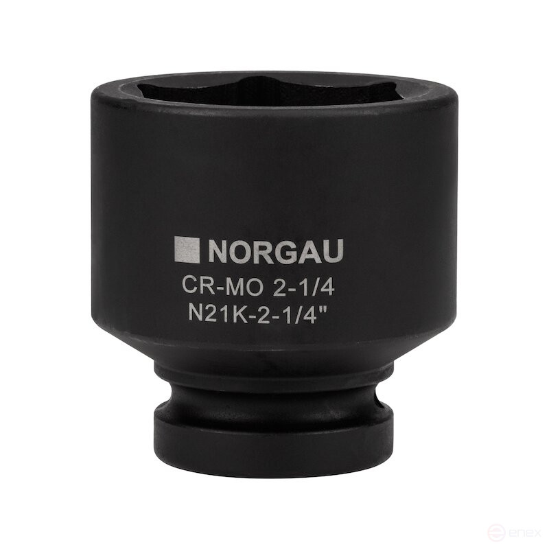 Головка торцевая ударная NORGAU Industrial шестигранная дюймовая 1", 2.1/4", N21K-2.1/4