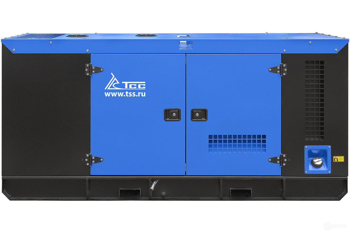 Diesel generator TSS AD-60S-T400-1RKM7 in a noise-proof casing
