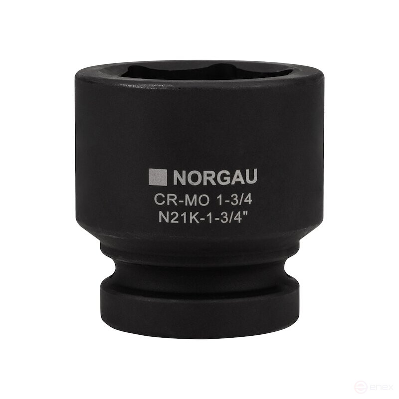 Головка торцевая ударная NORGAU Industrial шестигранная дюймовая 1", 1.3/4", N21K-1.3/4