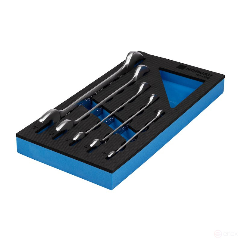 Double-sided wrench set NORGAU Industrial N6-005, 5 pieces