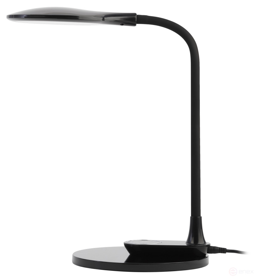 Настольный светильник ЭРА NLED-498-10W-BK светодиодный сo съемным основанием черный