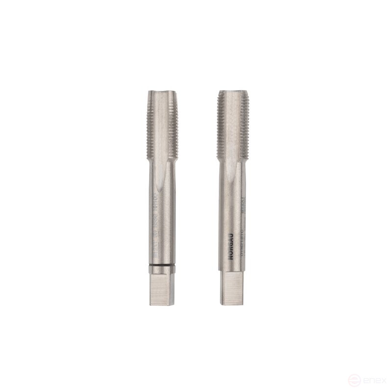 Set of hand taps NORGAU Industrial MF12x1, HSS, 2 pieces