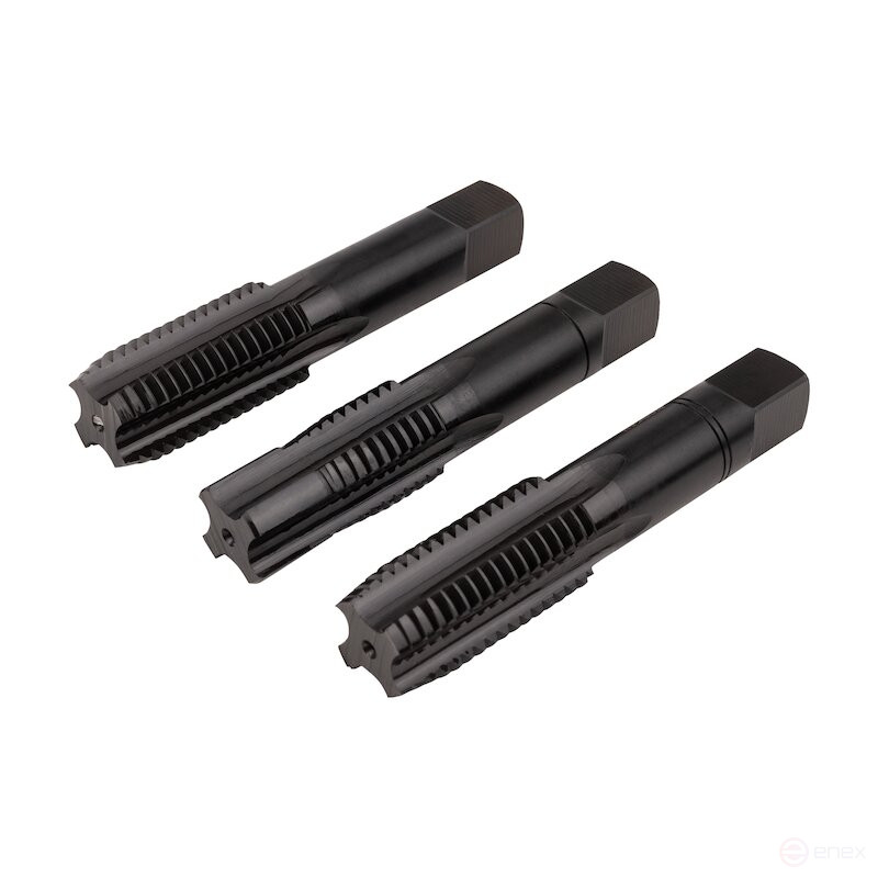 Комплект ручных метчиков NORGAU Industrial M20, HSS-Е/VAP, DIN 352, 3 предмета