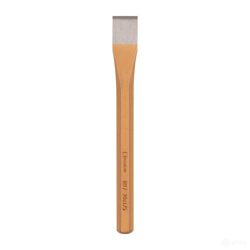 Зубило плоское NORGAU Industrial восьмигранная рукоятка 20x175 мм, N97-20X175