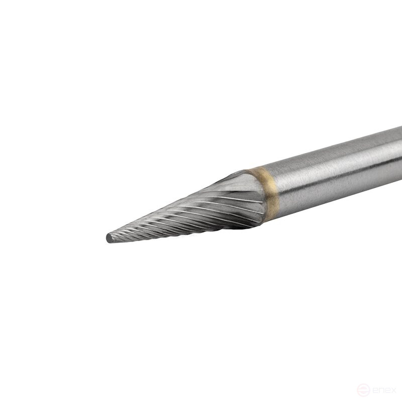 Борфреза твердосплавная NORGAU Industrial коническая 6 мм, 14°, форма M, SCM