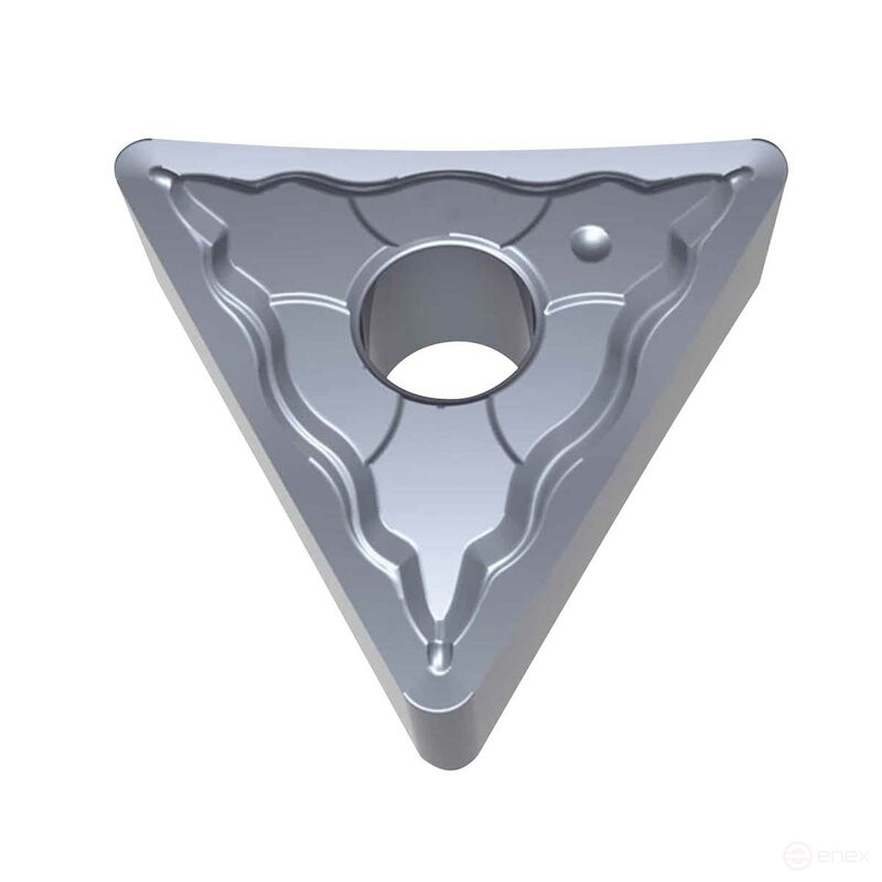 Пластина токарная NORGAU Industrial негативная TNMG160408-FM, NRG10M