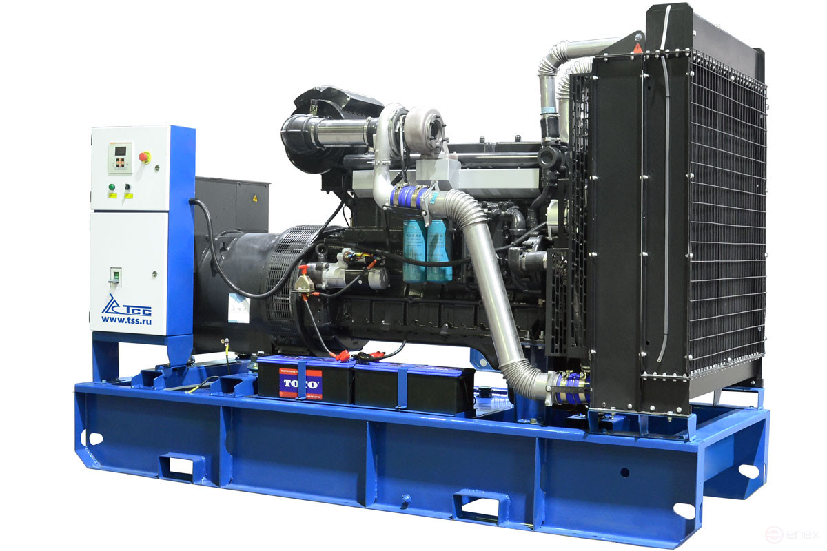 Diesel power plant in a container with 200 kW AVR TSS AD-200S-T400-2RNM7