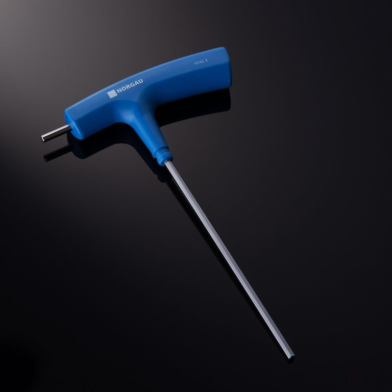 Ключ шестигранный NORGAU Industrial с Т-образной рукояткой 3 мм, NT42-3, SNCMV