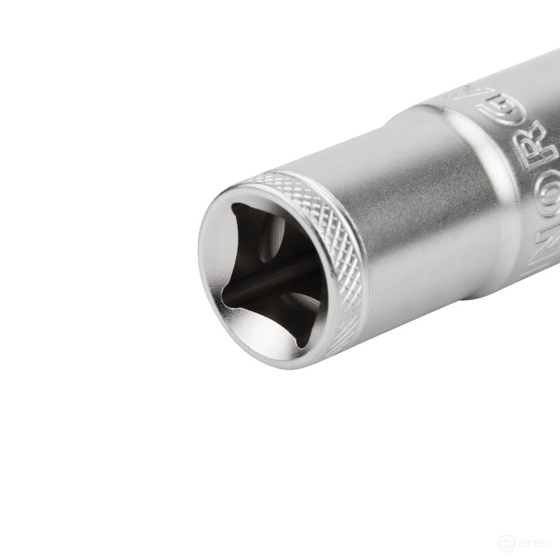 Головка 12-гранная торцевая NORGAU Industrial удлиненная 1/2", 17 мм, ND19L-17