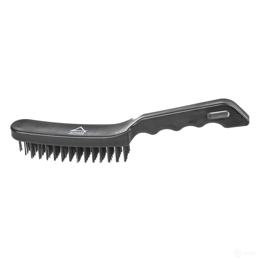 5-row metal cleaning brush, with plastic handle, wire d=0.3mm ARNEZI R8040325
