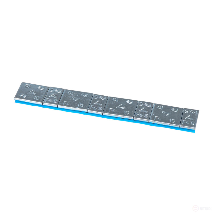 Self-adhesive balancing weight 5g x 4pcs + 10g x 4pcs (60g) galvanized steel (Finger Lift)