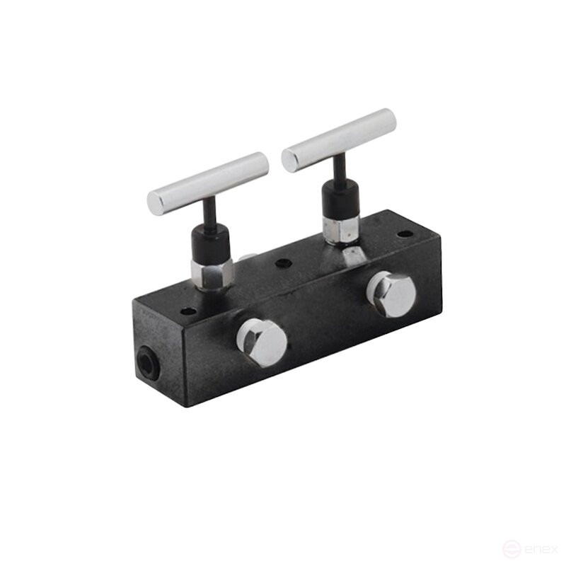 Распределитель NORGAU Industrial NVRF384 с 4 клапанами 3/8" -18 NPTF 700 бар