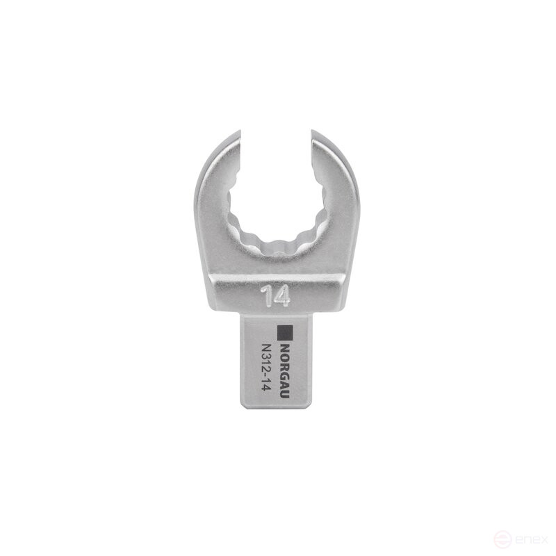 Насадка накидная разрезная NORGAU Industrial для динамометрического ключа 14, прямоугольный привод 9х12